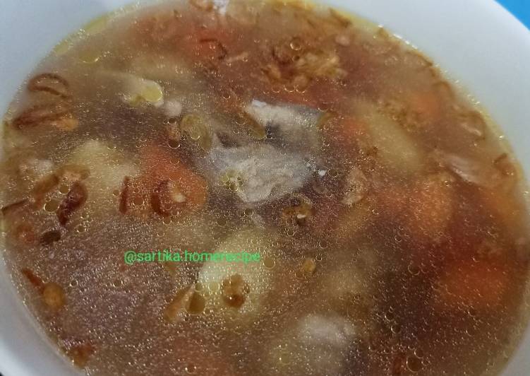 Resep Sup ayam kentang wortel ala me 🥰 Anti Gagal