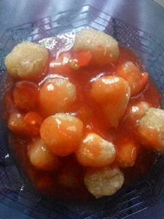 Foto resep Cilok kuah saus pedas