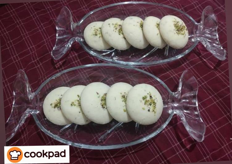 Simple Way to Make Speedy Pista Naan Khatai