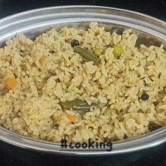 A picture of Veg. Pulao.