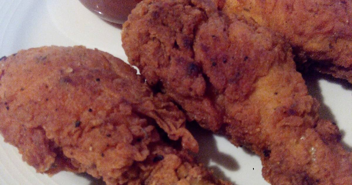 Pollo del Coronel Sanders (kfc) con salsa de naranja Receta de Pif