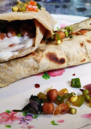 A picture of Sprouts wrap.