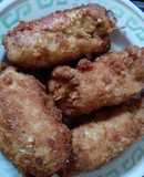 Niños envueltos de pollo