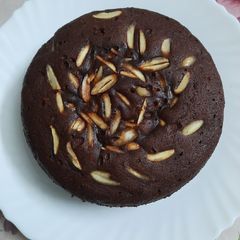 A picture of Burbon Almond Cake.