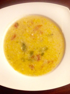 A picture of Caldo de Habas.