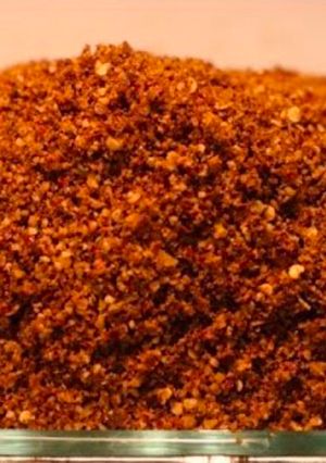 A picture of Coconut chutney powder kerala style.