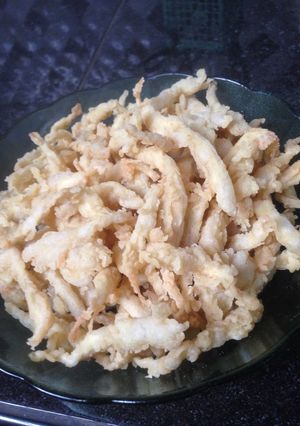 Foto resep Jamur crispy olive