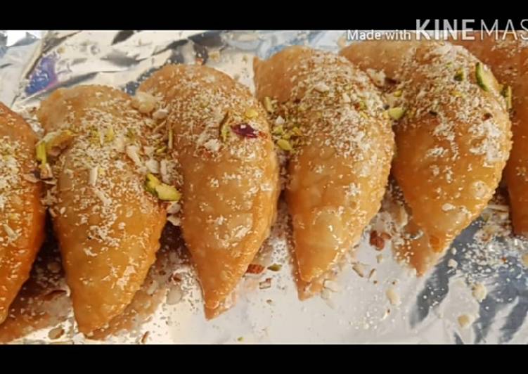 Steps to Prepare Quick Festival Special Mava Gujiya