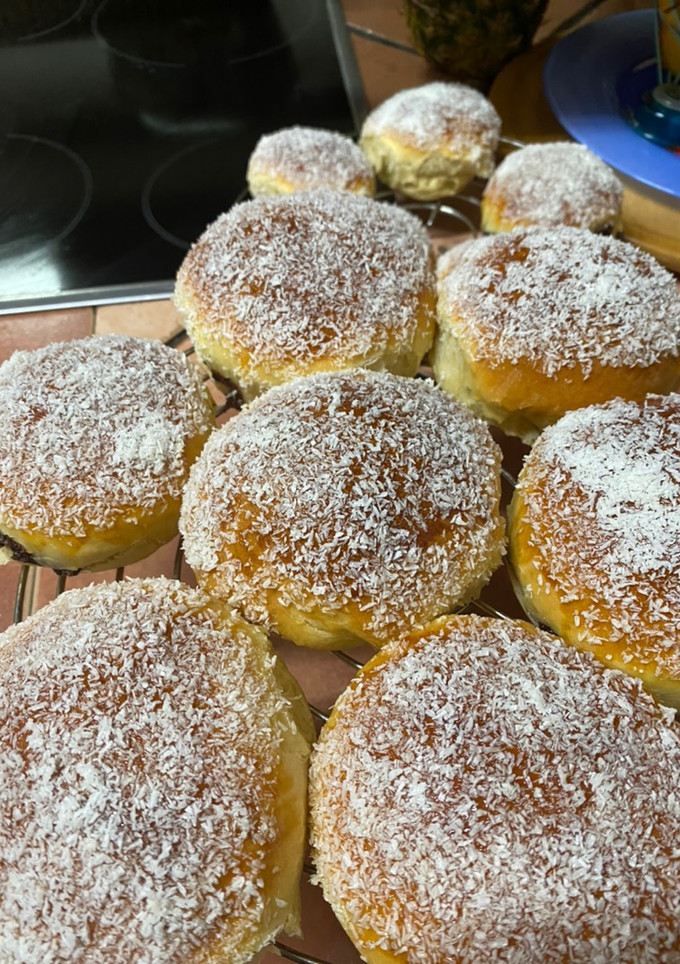 Una foto de Bollitos de Nutella y coco