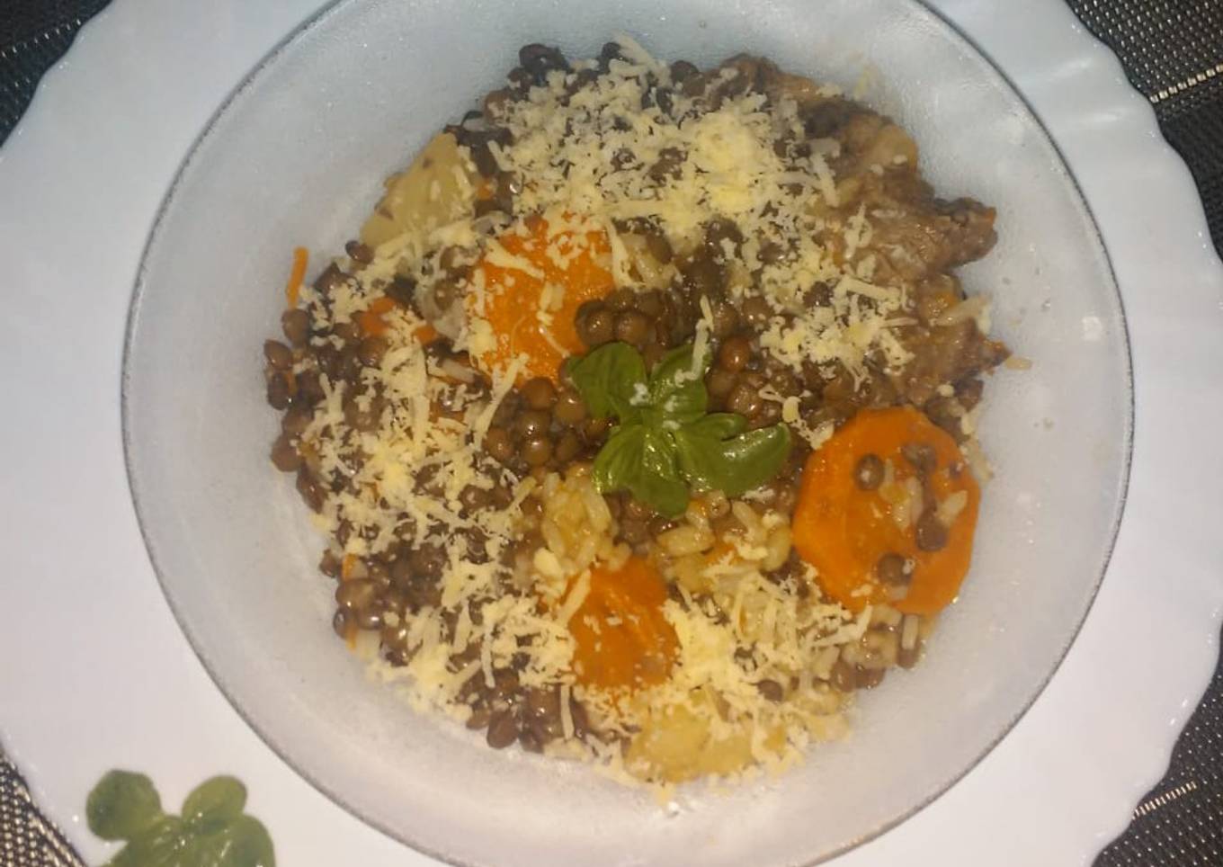 Guiso de Lentejas y Arroz