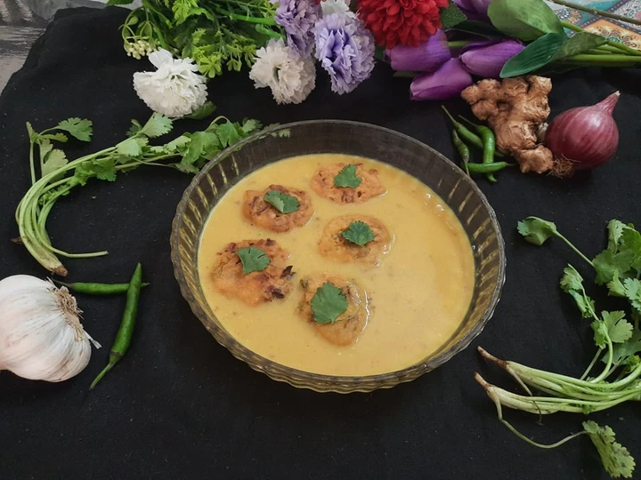 Recipe Punjabi pakora kadhi which Delicious