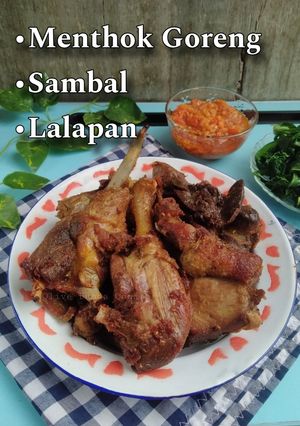 Foto resep Menthok goreng