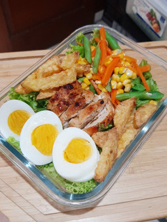 Foto resep Salad Sayur Ayam Panggang