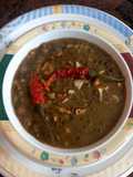 Sabat mash and dal chana