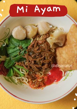 Foto resep Mie Ayam andalanku
