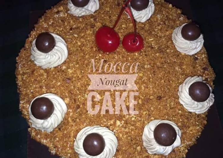 Mocca Noughat Cake