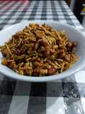 Tempe kacang suwir ikan peda