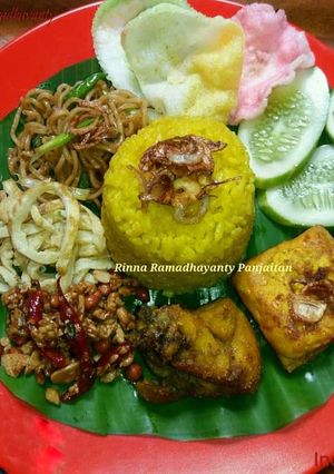 Foto resep Isi Piringku-Nasi Kuning