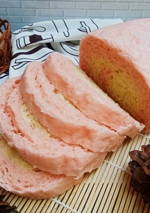 Foto resep Roti Tawar Kukus Merah Putih