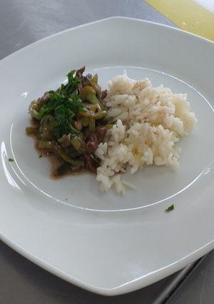Una foto de Carne mongoliana🥩