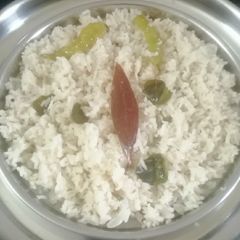 A picture of Bhagara rice.