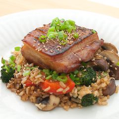 A picture of Asian Braised Pork Belly.