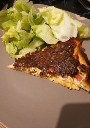 Une photo de Quiche jambon fromage