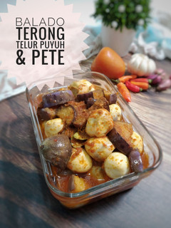 Foto resep Balado Terong Telur Puyuh & Pete