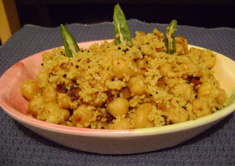 Easiest Way to Make Any-night-of-the-week Chickpeas &amp; Couscous Salad