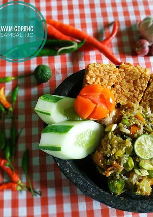 Foto resep Resep Ayam Goreng Sambal Ijo