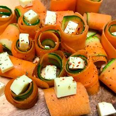 A picture of Rolled Vegetable Salad.