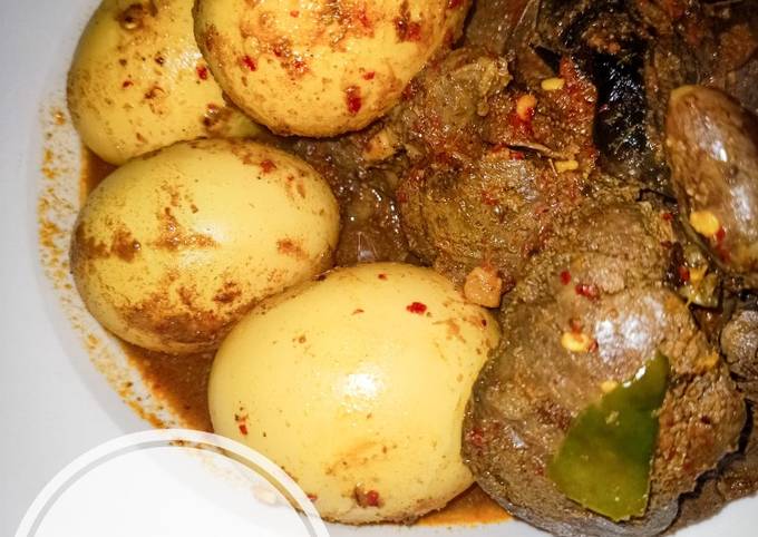 Anti Ribet, Memasak Rendang Hati Ayam dan Telor Gampang