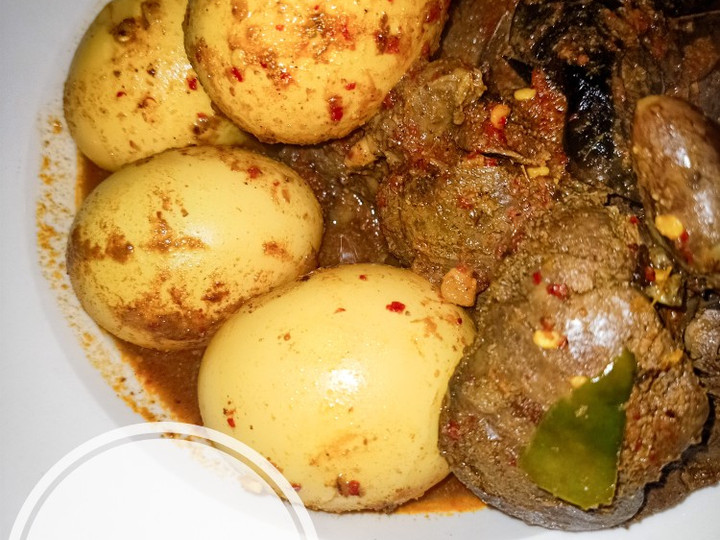 Wajib coba! Bagaimana cara buat Rendang Hati Ayam dan Telor yang sedap