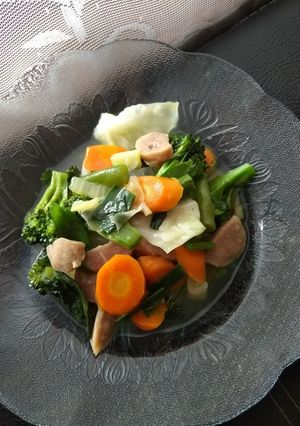 Foto resep Capcay plus baso