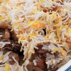 A picture of Pulao Biryani.