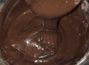 Una foto de Nutella casera sin avellanas + leche condensada casera