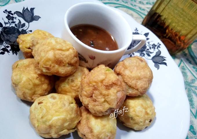 Resep Pentol Goreng Telur Sederhana / Resep Membuat Pentol Goreng Telur