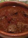 Carne en salsa de tomate