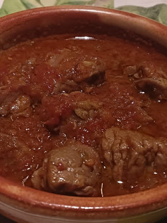 Una foto de Carne en salsa de tomate