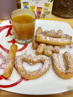 Foto resep CHURROS with Salted Caramel Saus