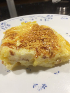Una foto de Polenta con crema muy rico 😋 y fácil