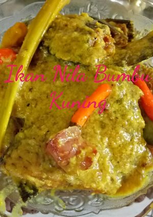Foto resep IKan Nila Bumbu Kuning