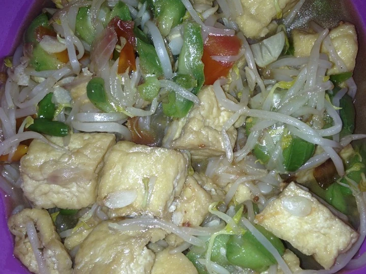 Langkah Mudah untuk Membikin Resep Tumis toge,gambas n tahu yang Uenak Anti Ribet, Mantap Sekali