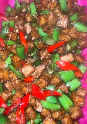 Foto resep Tumis Buncis Tempe