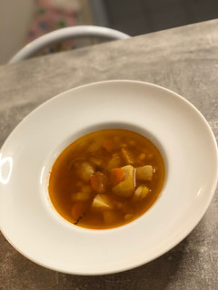 Bableves recept fotója