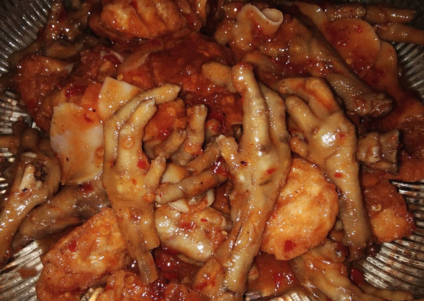 Seblak Ceker Pedas Manis