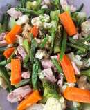 Thịt heo xào bông cải