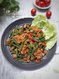 Tumis Tempe Kacang Panjang