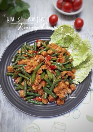 Foto resep Tumis Tempe Kacang Panjang