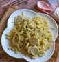 Langkah Mudah untuk Menyiapkan Spaghetti makaroni aglio olio yang Menggugah Selera